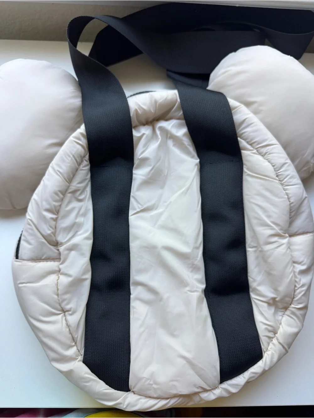 Disney Gray Mickey Ear Kids Tote bag with Black Straps NWT from Zara